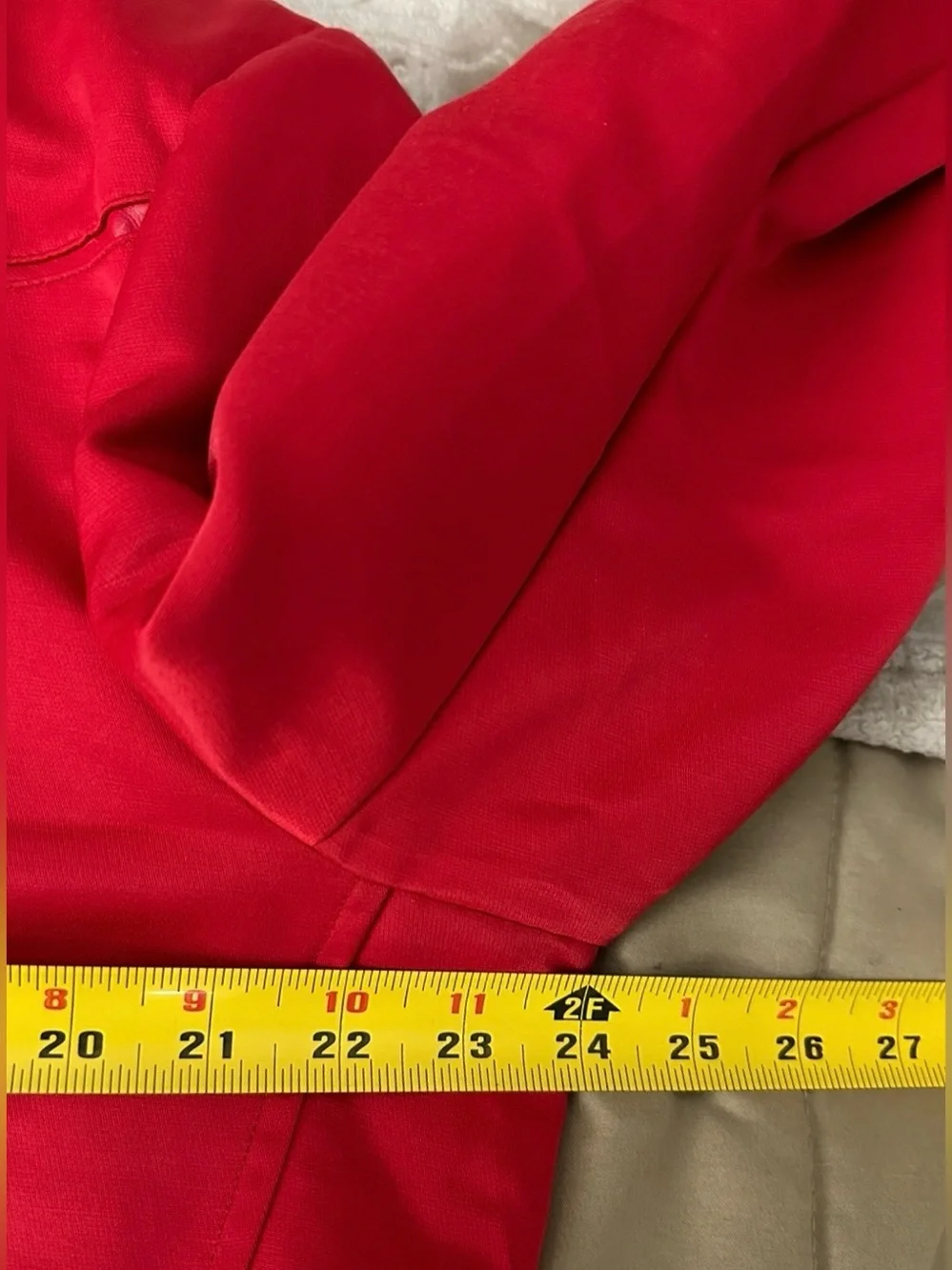 Rare Vintage Perruzo Men's Bright Red Two-Button Sport Blazer -Size XXL